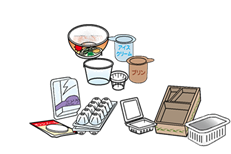 イラスト:プラスチック製容器包装01