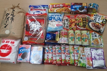 環境展で回収したフードドライブの写真