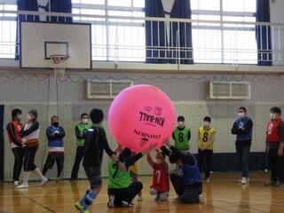 写真：キンボール体験会1