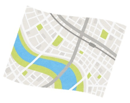 イラスト：ハザードマップ