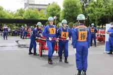 写真:赤羽消防団消防操法大会2
