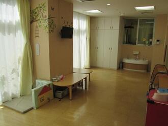 写真:にじのへや内部