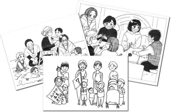 写真:7班の活動の様子