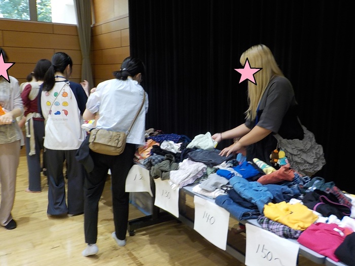 桐ケ丘児童館おさがり交流会の写真