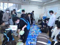 写真：魚つりの様子