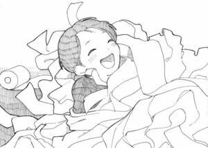 イラスト:トイレットペーパーでおもいっきりあそぼう1