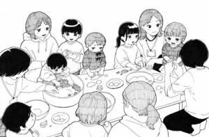 イラスト:トイレットペーパーでおもいっきりあそぼう3