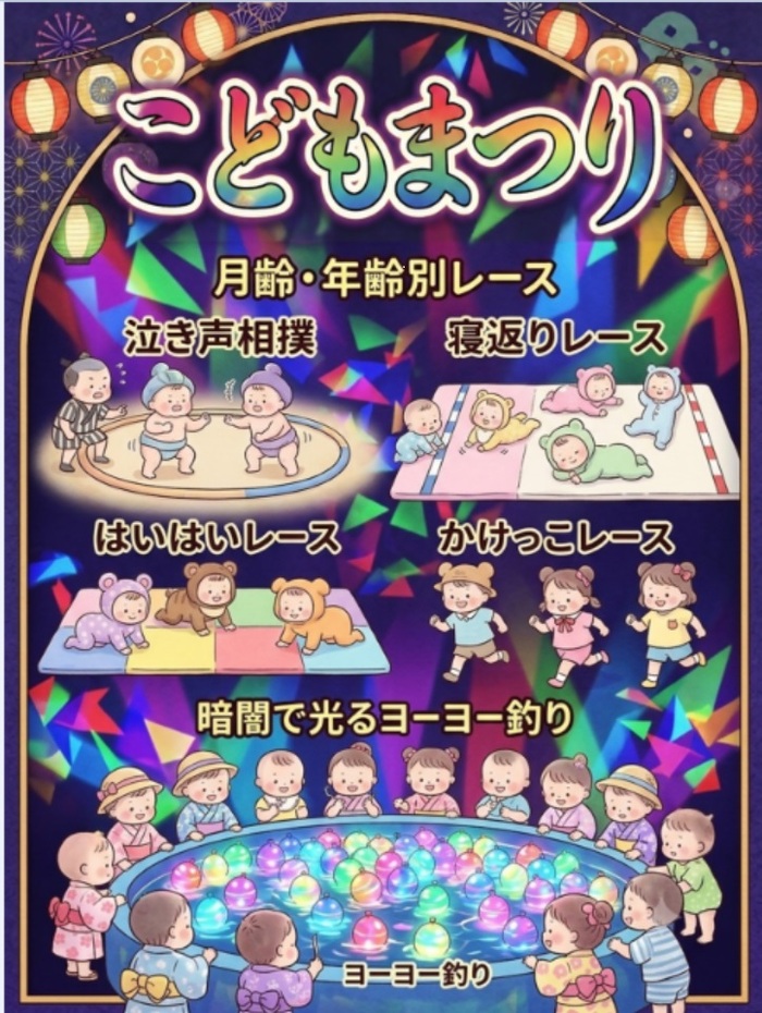 こどもまつりポスター