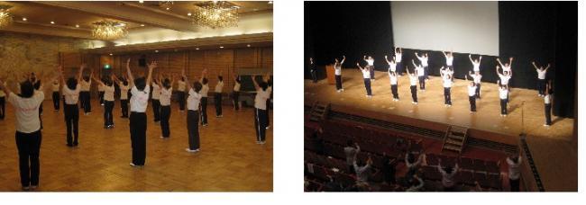 写真:さくら体操風景