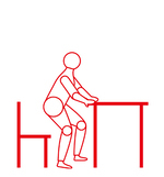 イラスト:スクワット3