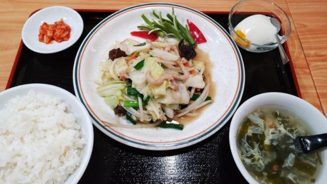 写真:八福食堂メニュー