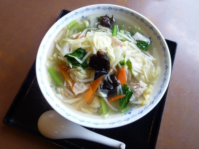 写真:東園メニュー タンメン