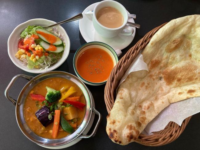 写真:野菜カレーセット
