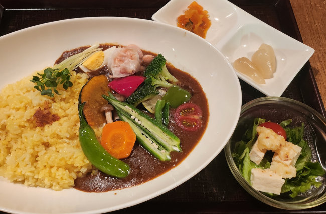 写真:たっぷり野菜カレー