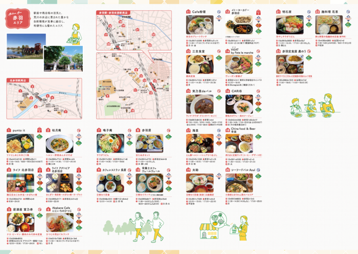 写真:パンフレットデータ赤羽地区