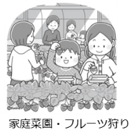 イラスト：家庭菜園
