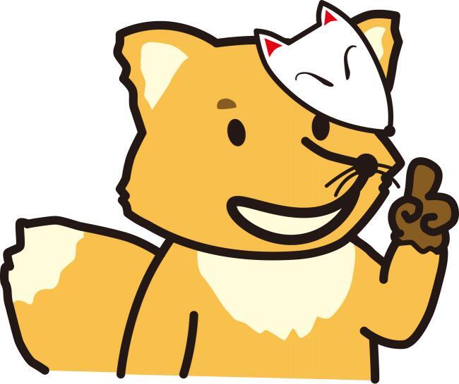 イラスト：こんちゃん（右）