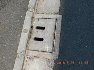 写真：雨水枡未投入