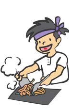 イラスト：焼きそば