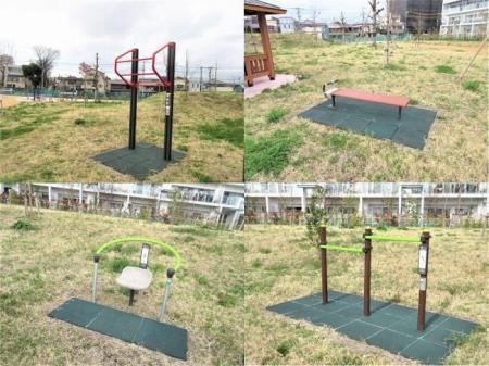 写真：健康遊具