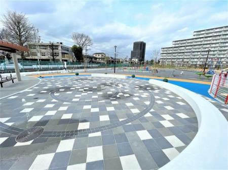 写真：水遊びエリア