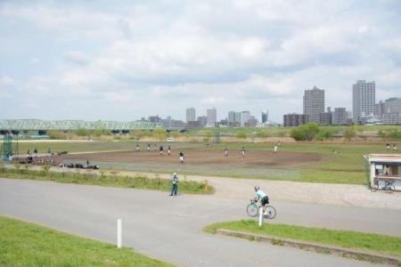 写真:野球場
