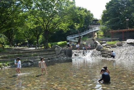 写真:流れ・すべり台