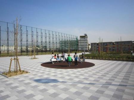 写真：スライド遊具