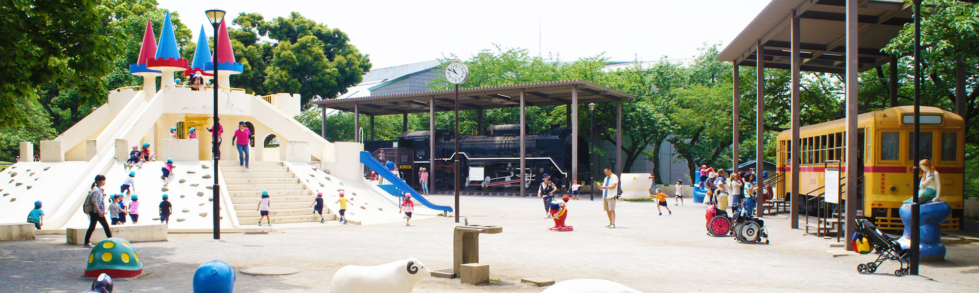 写真：遊具広場