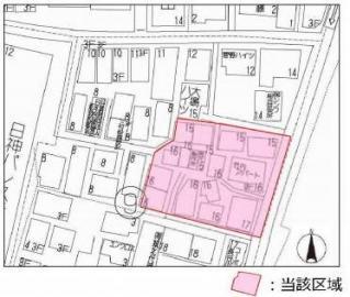 地図：当該区域2