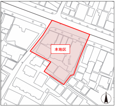 地図:施行区域拡大図
