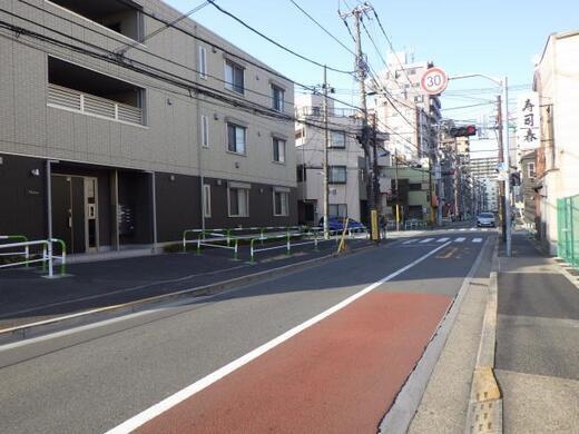 写真：北区画街路第3号線　起点側