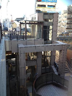 写真：田端ふれあい橋エレベーター