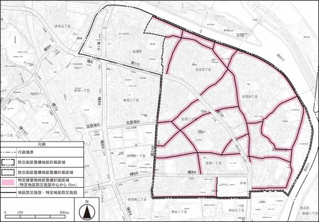 イラスト:志茂地区