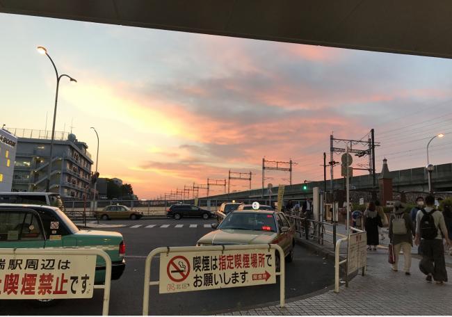 写真：田端駅前