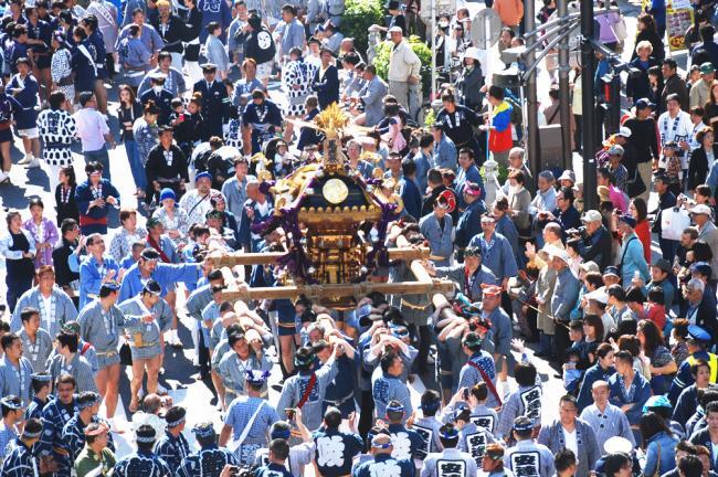 写真：赤羽馬鹿祭り