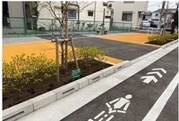 写真:補助86号線 モデル化事業場所