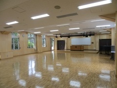 写真：第1視聴覚室の室内