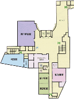 地図：館内2階