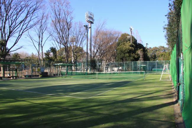 写真：中央公園テニスコート