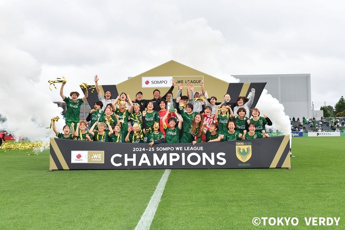写真：WEリーグ(2024-25)優勝