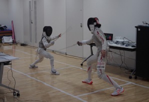 写真：フェンシング