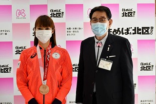 写真:澤田優蘭選手1