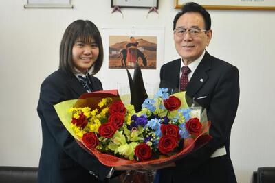 写真:長谷川涼香選手2