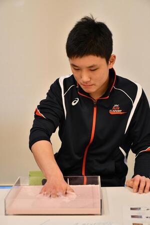 写真:張本智和選手2019-2