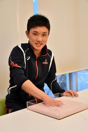 写真:張本智和選手2019-1