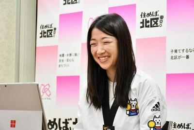 写真:太田渉子選手インタビュー1