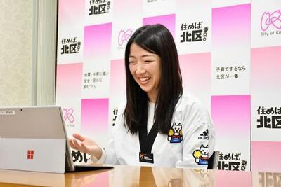 写真:太田渉子選手インタビュー2