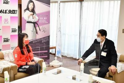 写真:太田渉子選手2