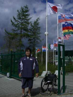 写真:小山選手ポーランド2